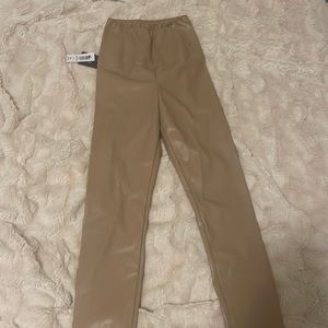 Daria Pant - Faux leather leggings aritzia